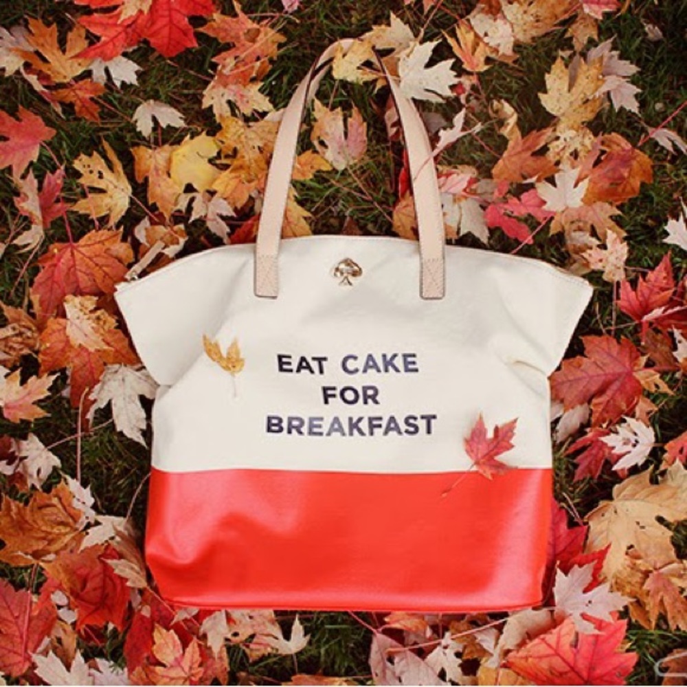 Kate Spade Eat Cake For Breakfast Tote